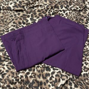 Purple scrub set